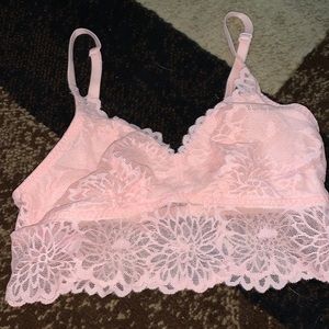 Pink bralette